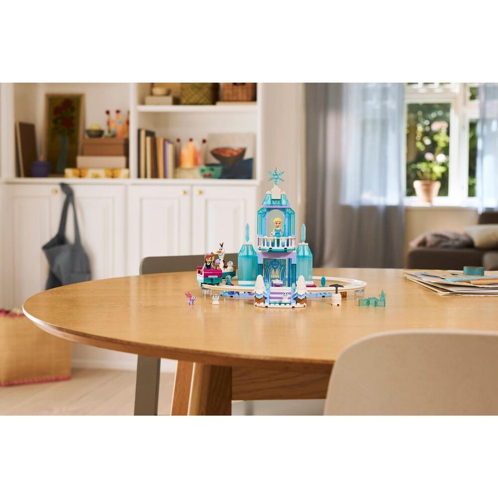 LEGO Disney Elsa's Ice Castle and Snow Ride Adventure Building Set, , large