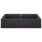 Blanco Vintera 33" Equal Double Apron Farmhouse Sink in Anthracite, , large