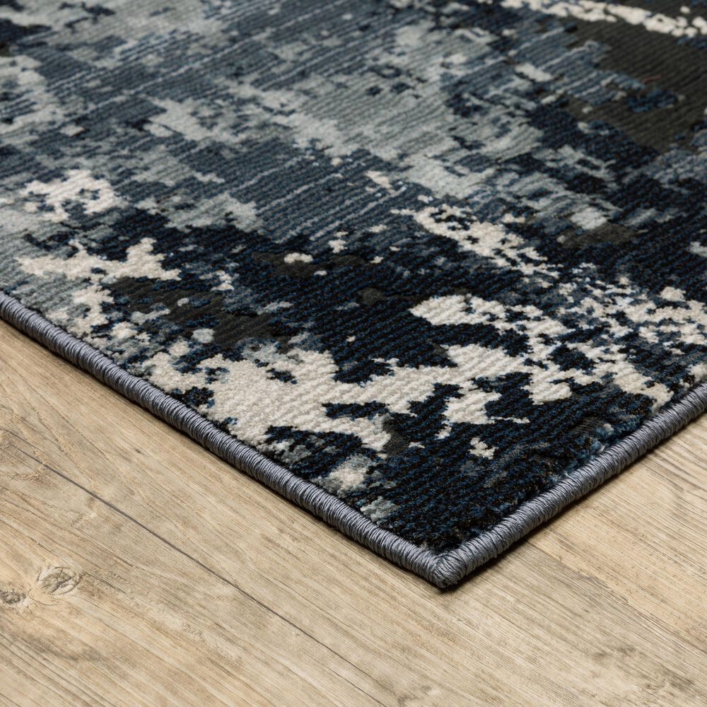 Oriental Weavers Caravan Dark Skies 5&#39;3&quot; x 7&#39;6&quot; Blue Area Rug, , large