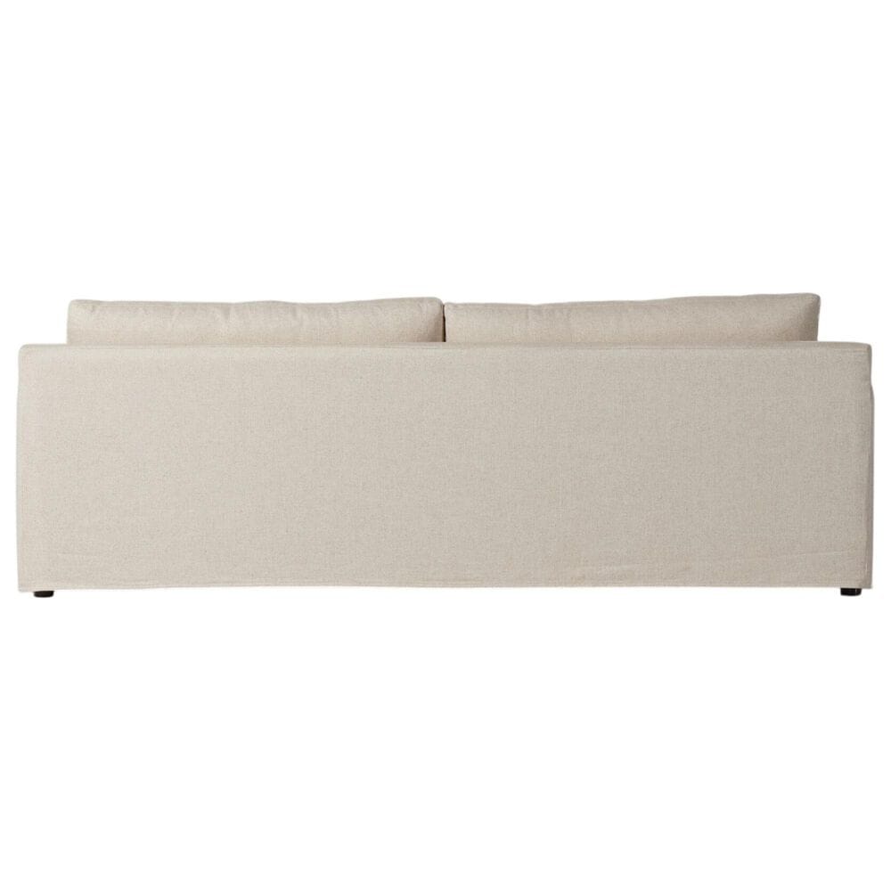 Four Hands Helm Hampton Stationary Slipcover Sofa in Evere Creme, , large