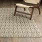 ROW by Oriental Weavers Zarina ZAR03 Beige and Ivory 7"10" x 10" Indoor/Outdoor Area Rug, , large