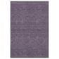 Dalyn Rug Company Soft Essentials Solid Plum 5" x 7"6" Area Rug, , large