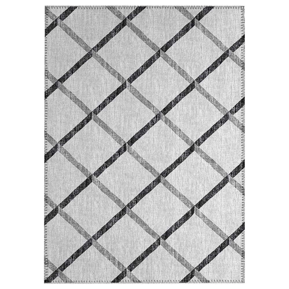 Dalyn Rug Company York 1"8" x 2"6" Gray Indoor/Outdoor Area Rug, , large