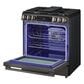 LG 6.3 Cu. Ft. Smart Gas Slide-In Range with ProBake Convection InstaView and Air Fry in Black Stainless Steel, , large