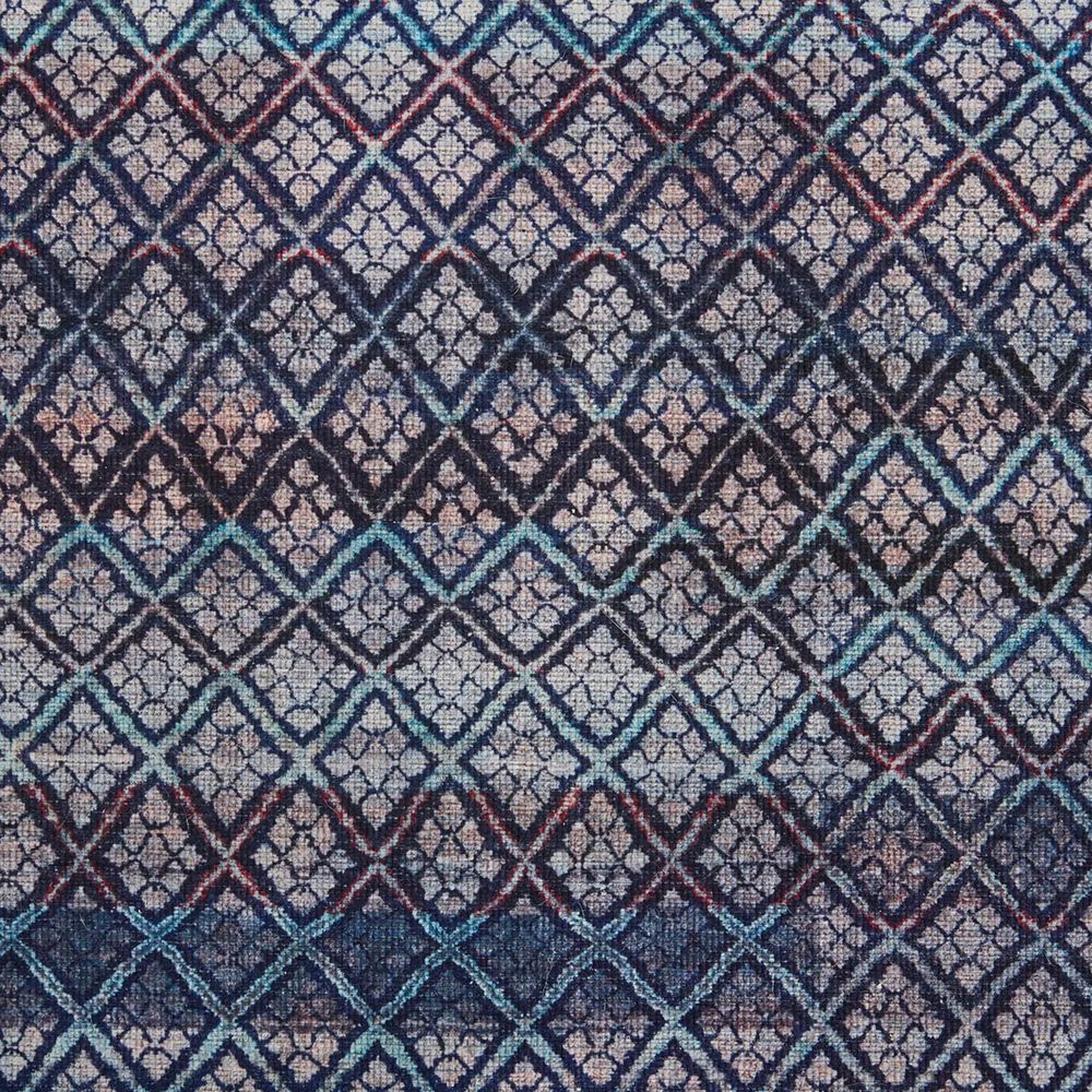 Feizy Voss 5&#39;3&quot; x 7&#39;6&quot; Aqua and Multicolor Area Rug, , large