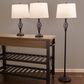 Timberlake Spiral Cage 3-Piece Floor and Table Lamp Set in Bronze, , large