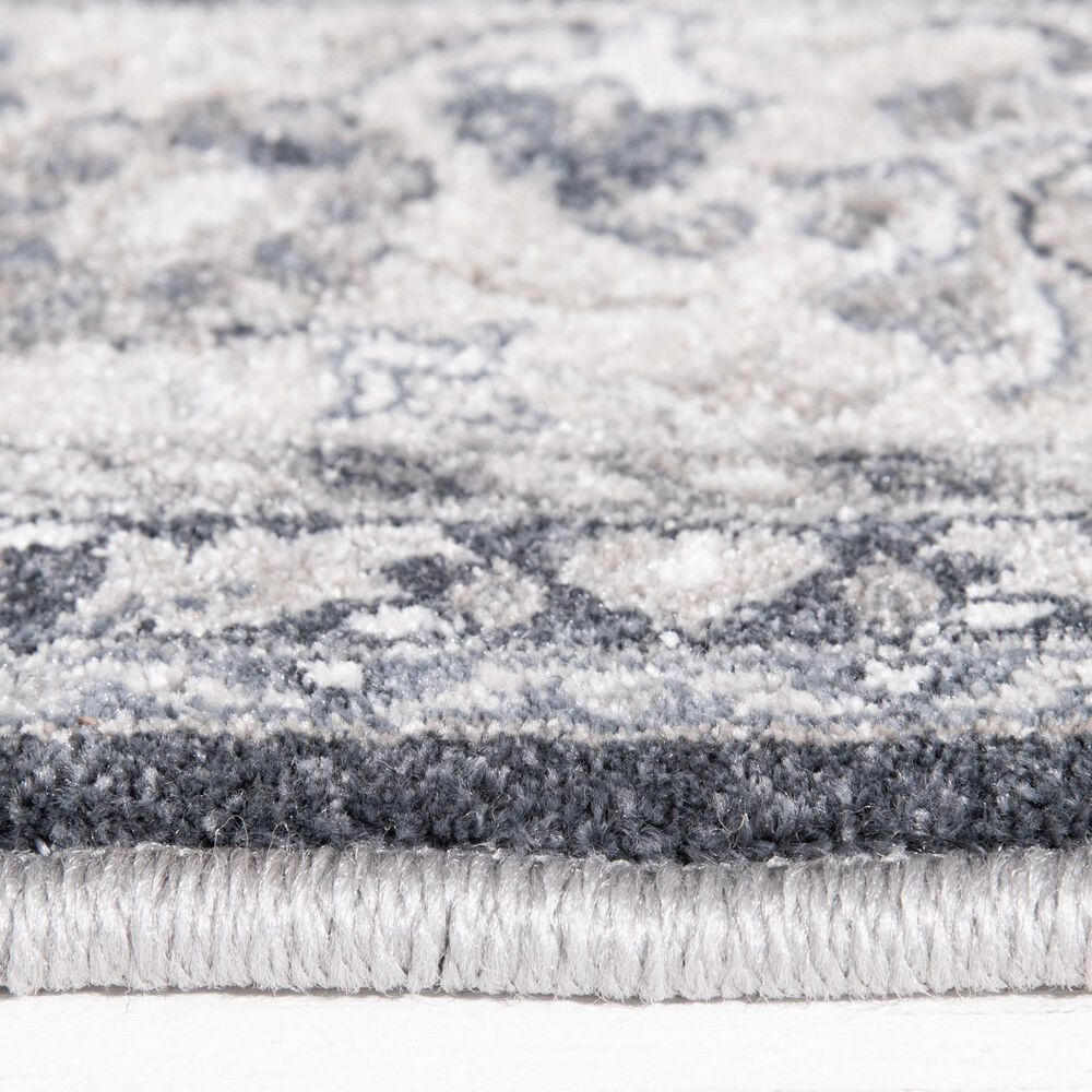 Central Oriental Clearwater Alegria 8&#39; x 10&#39; Nightfall and Biscuit Area Rug, , large