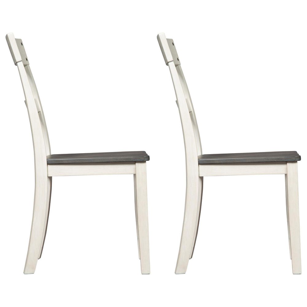 Ashley Nelling Dining Chair in Two-tone &#40;Set of 2&#41;, , large