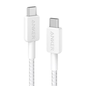 Anker 3" Braided USB-C to USB-C Cable in White, , large
