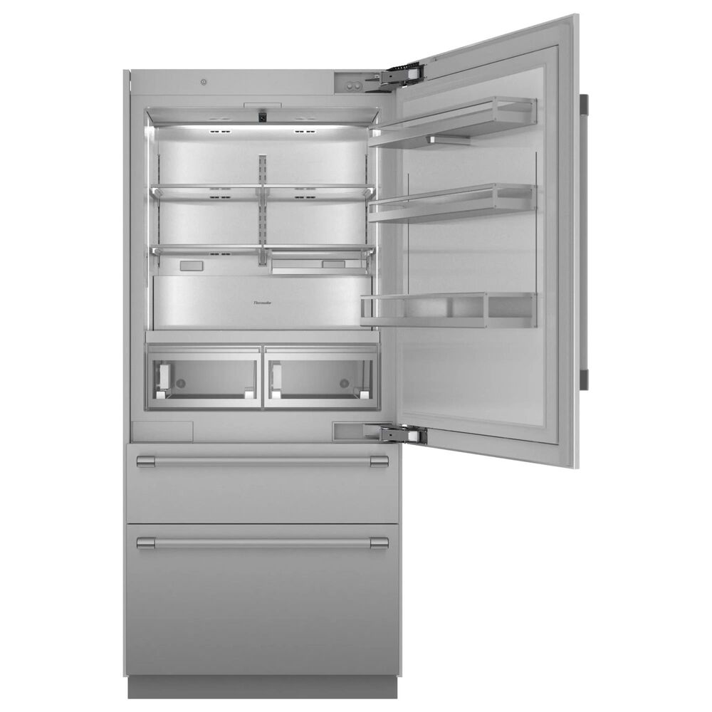 Thermador 36&quot; Bottom Freezer Built-In Smart Refrigerator with Professional Handle in Stainless Steel, , large
