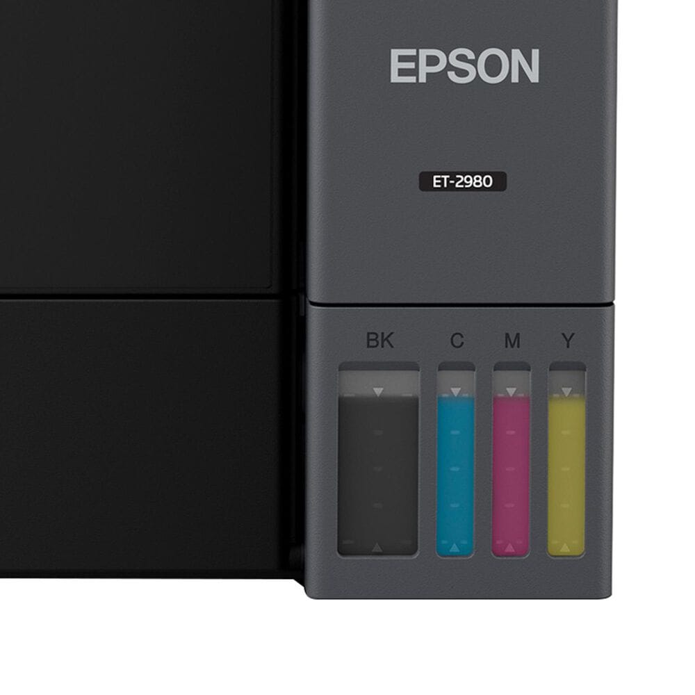 Epson EcoTank ET-2980 Wireless All-in-One Color Supertank Printer in Black, , large