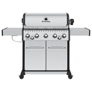 Broil King Baron S 590 Pro Infrared Natural Gas Grill in Stainless Steel, , large