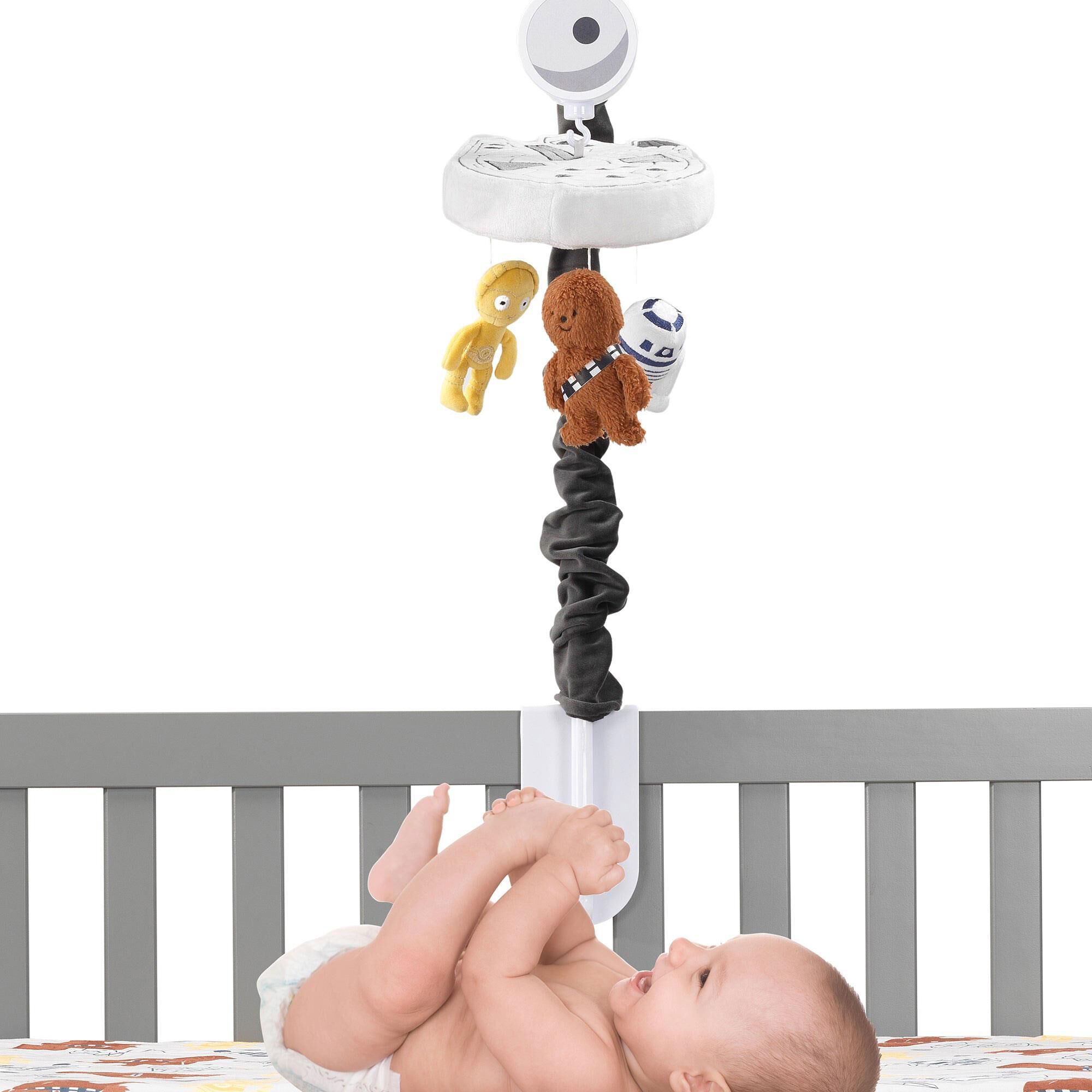 Lambs and Ivy Star Wars Signature Millennium Falcon Musical Baby