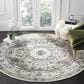 Safavieh Evoke EVK220D-5R 5"1" Round Grey/Ivory Area Rug, , large