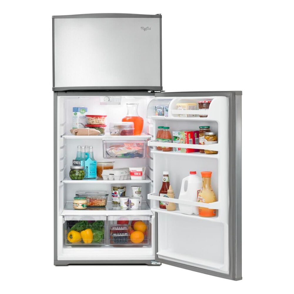Whirlpool 16 Cubic Feet Top Freezer Refrigerator Nebraska Furniture Mart