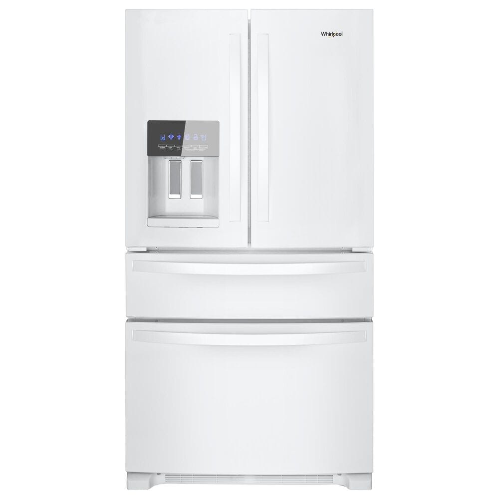 Whirlpool 24.5 Cu. Ft. French Door Refrigerator in White, , large