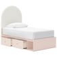 Ashley Wistenpine Twin Upholstered Panel Bed with 2 Storage Units, , large