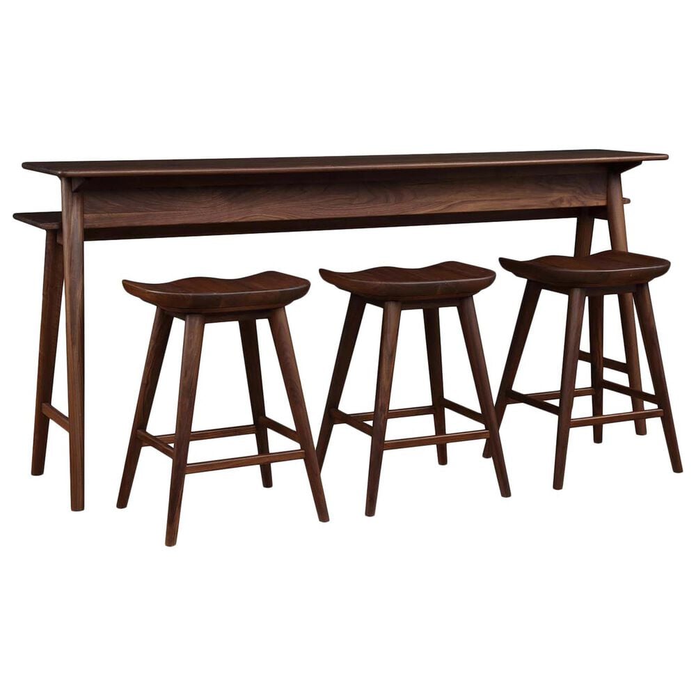 Stickley Furniture Walnut Grove Gathering Island in Warm Brown, , large