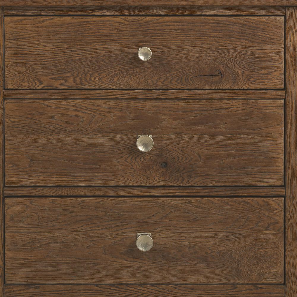 Hooker Furniture Driftwood King Panel Bed with Two Nightstands in Worn Saddle, , large