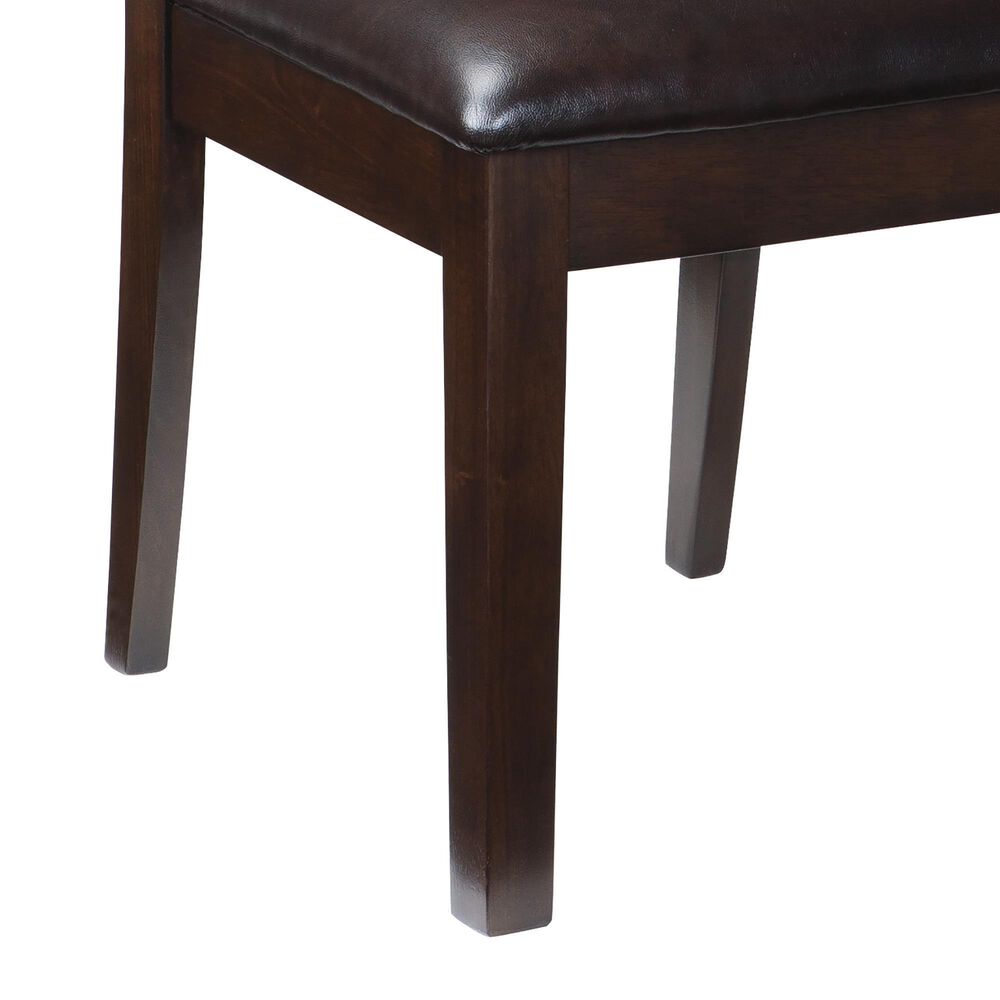Ashley Haddigan Side Chair in Dark Brown, , large