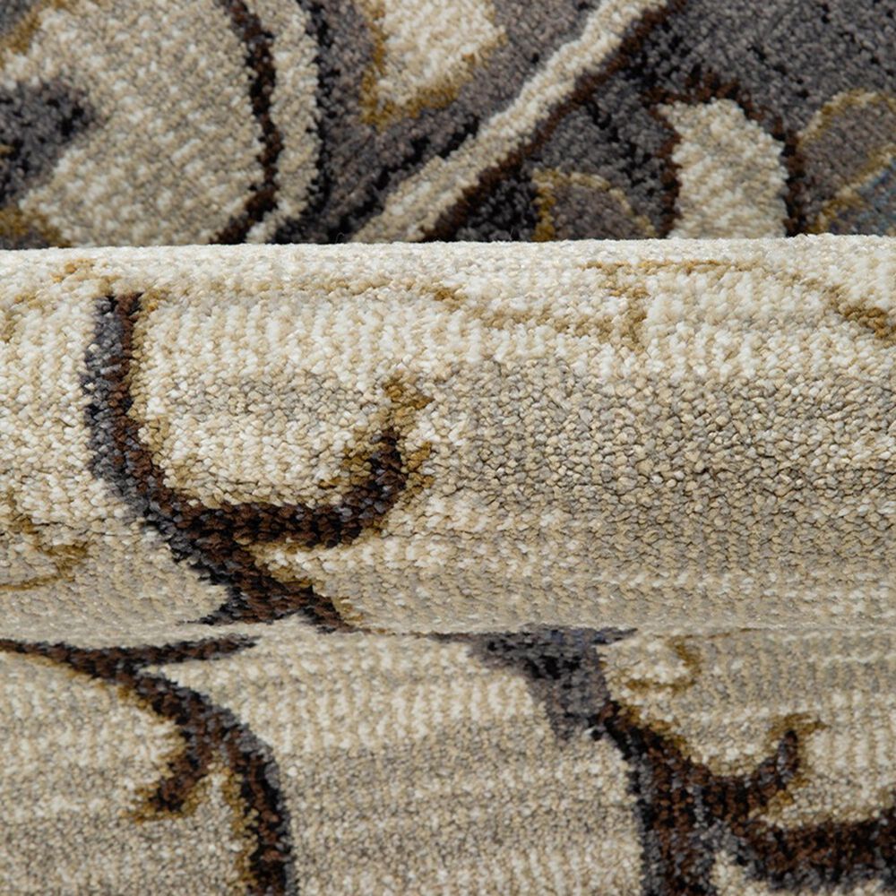 Amer Rugs Jordan 1&#39;10&quot; x 2&#39;11&quot; Ivory and Blue Area Rug, , large
