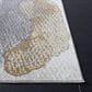 Safavieh Aria Abstract 6"6" Square Ivory and Navy Area Rug, , large