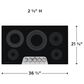 Frigidaire Gallery 2-Piece Kitchen Package with 30" Electric Microwave Combination Wall Oven and 36" Electric Cooktop in Stainless Steel, , large