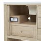 James Martin Marigot 48" Single Bathroom Vanity in Sunwashed Oak with 3 cm Eternal Jasmine Pearl Quartz Top, Rectangular Sink and FreePower Wireless Charger, , large