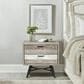 Blue River Bridges 2-Drawer Nightstand in Natural and Gray, , large