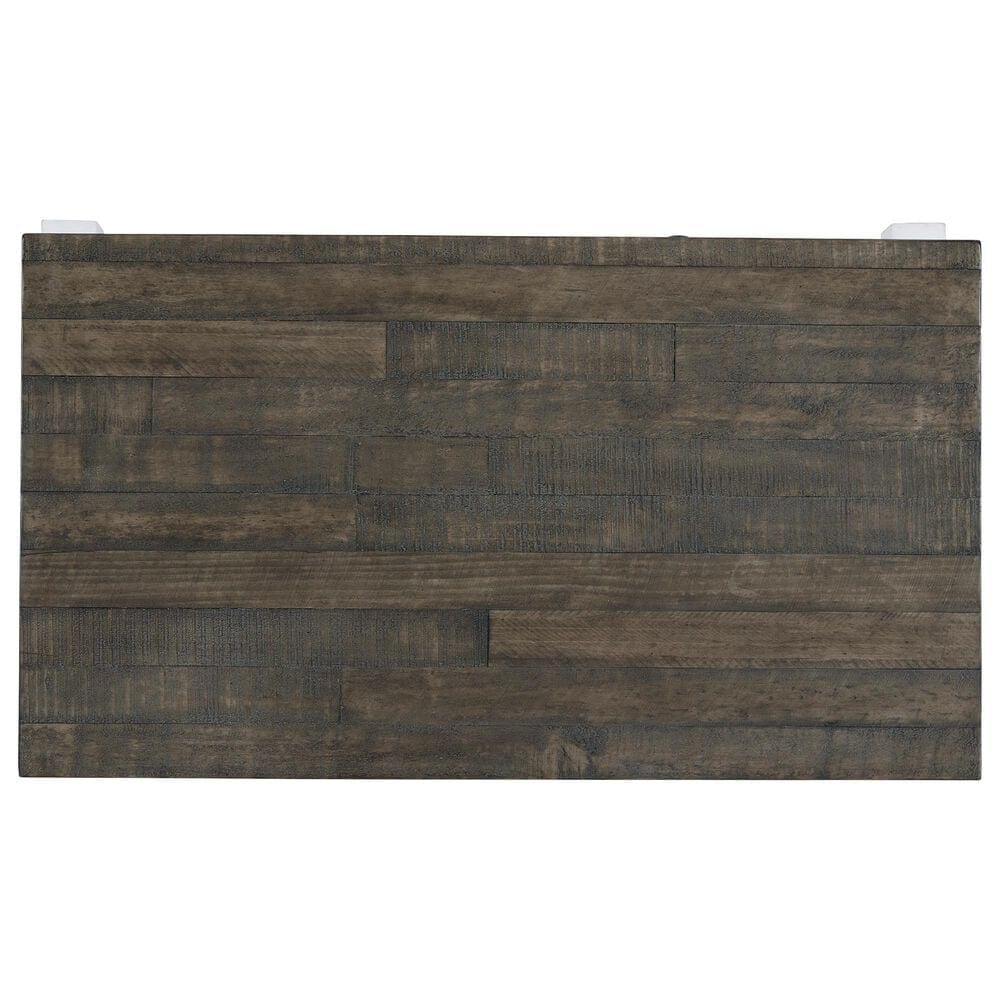 Ashley Havalance Lift-Top Coffee Table in Distressed Vintage White and Weathered Gray, , large