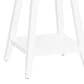 Linden Boulevard Petunia Side Table in White, , large