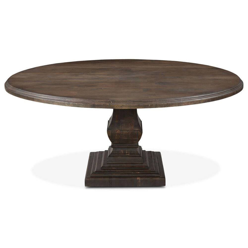 Home Trends &amp; Design Nimes 5-Piece Round Dining Set in Asphalt, , large