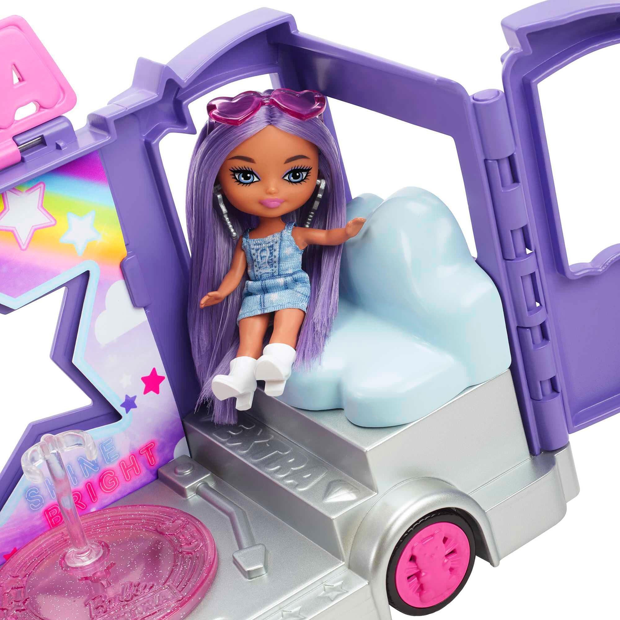Barbie Extra Mini Doll and Tour Bus NFM