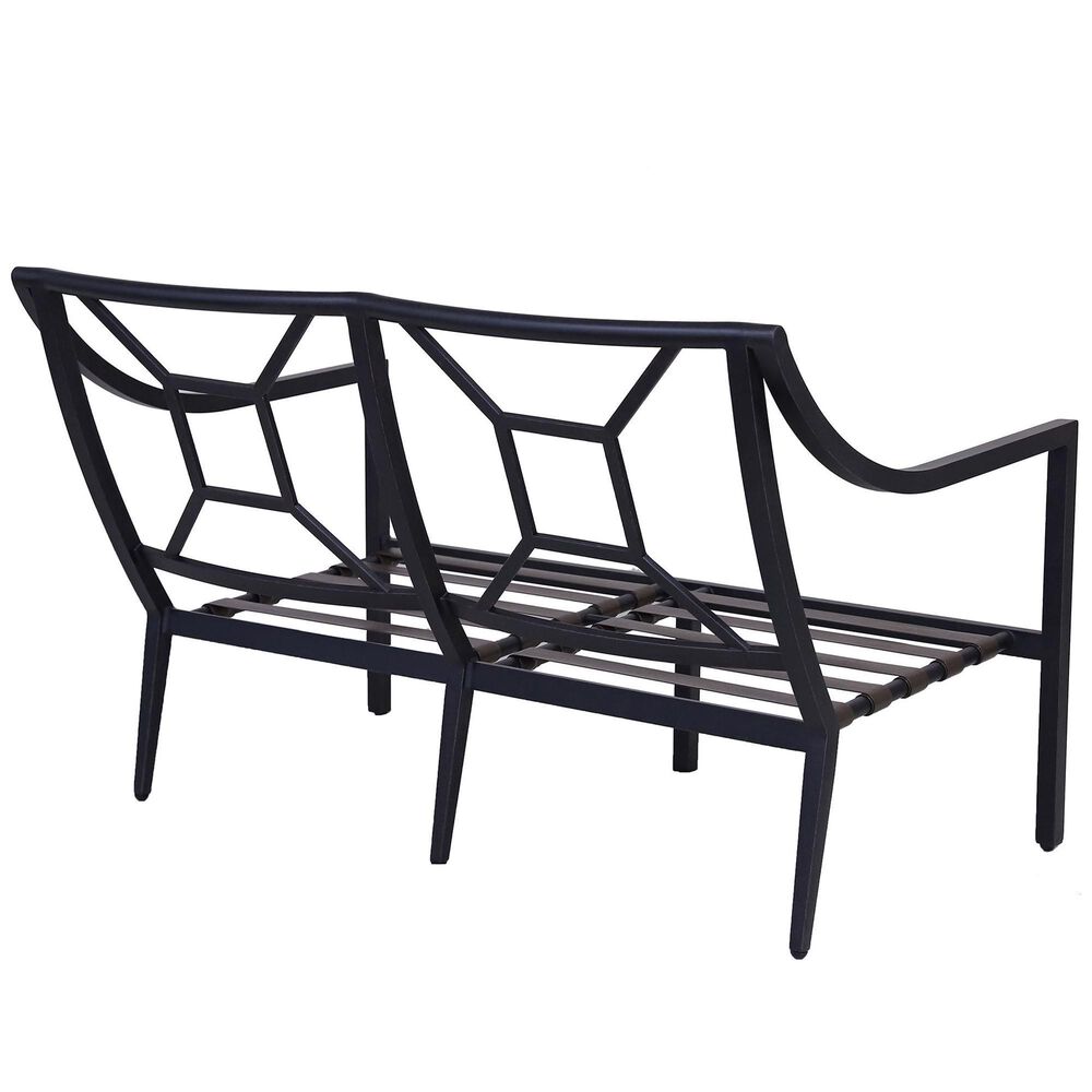 Gathercraft Charlotte Loveseat in Splendor Denim, , large