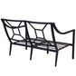 Gathercraft Charlotte Loveseat in Splendor Denim, , large