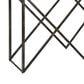 Flair Industries Console Table in Concrete Gray and Ebony, , large