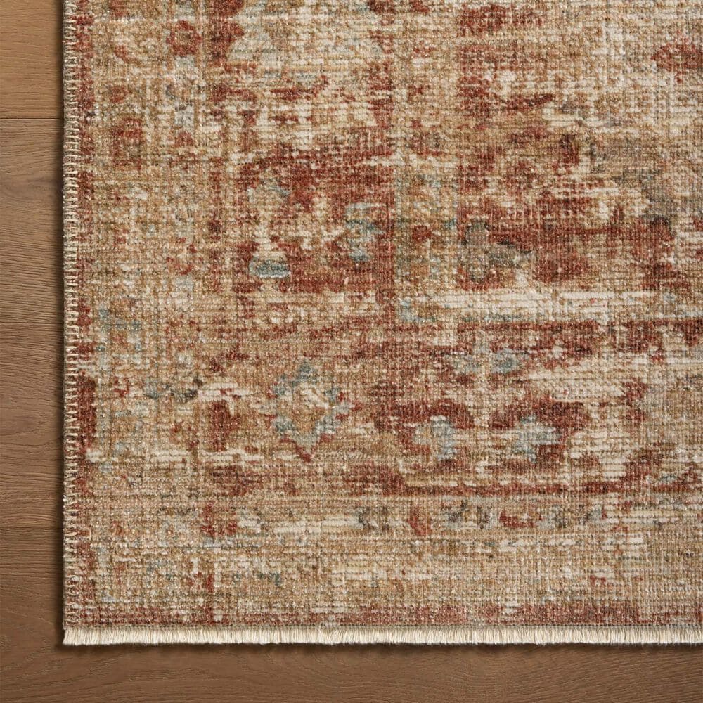 Loloi Heritage 13&#39; x 16&#39; Brick and Multicolor Area Rug, , large