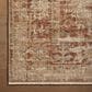 Loloi Heritage 13" x 16" Brick and Multicolor Area Rug, , large