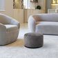 Howard Elliott Pana Short Pouf in Charcoal, , large