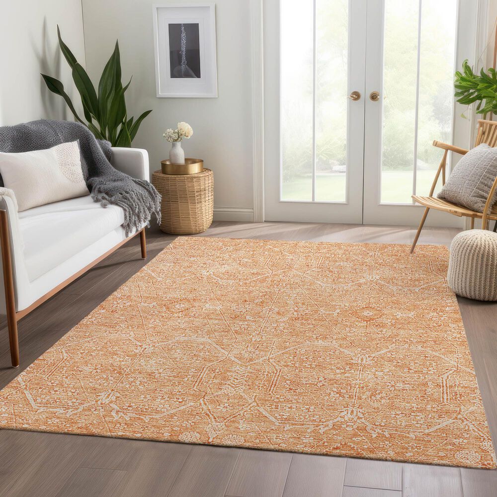 Dalyn Rug Company Solace SL12 3&#39; x 5&#39; Salmon Area Rug, , large