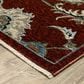 Oriental Weavers Capella Red and Multicolor 7"10" x 10"10" Area Rug, , large