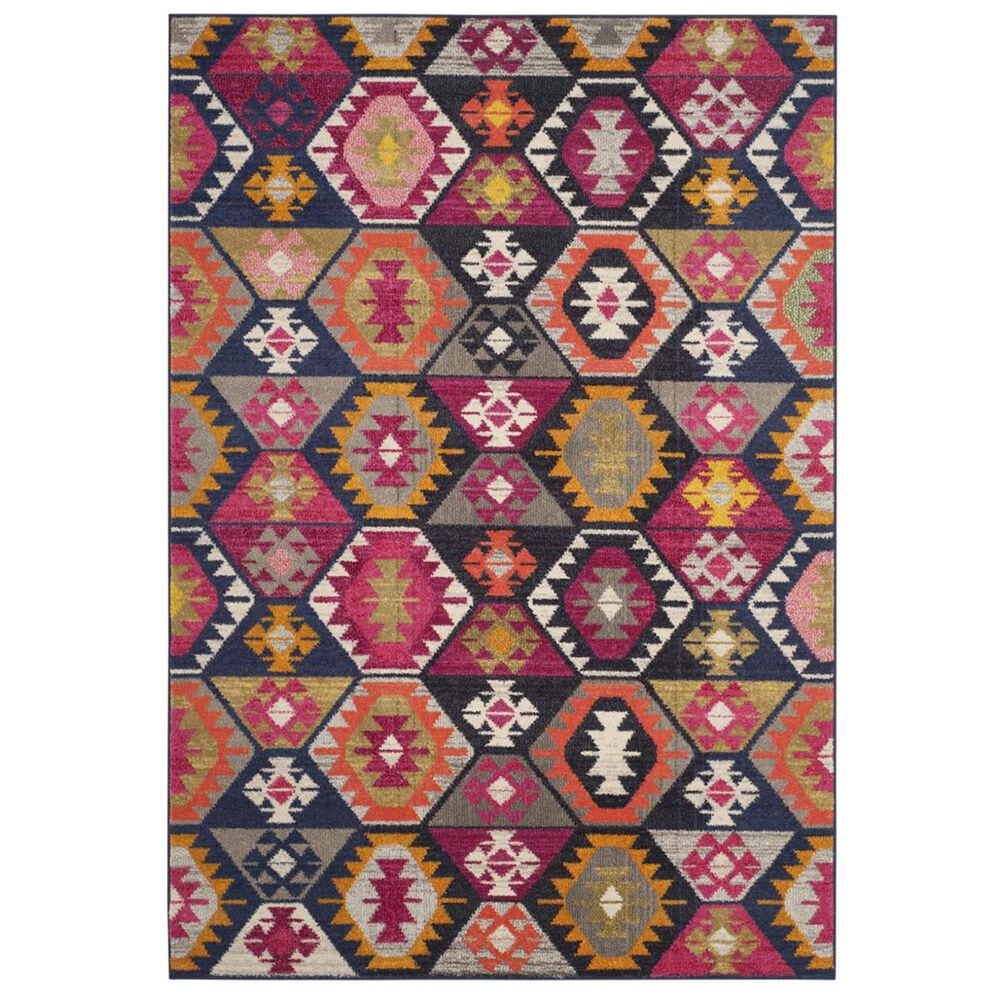 Safavieh Monaco MNC218F 5"1" x 7"7" Multicolor Area Rug, , large