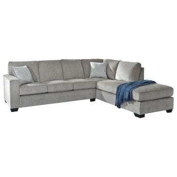 Signature Design by Ashley Altari 2-Piece Right Facing Sectional in Alloy, , large