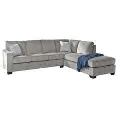 Signature Design by Ashley Altari 2-Piece Right Facing Sectional in Alloy