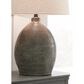 Ashley Joyelle Terracotta Table Lamp in Distressed Gray, , large