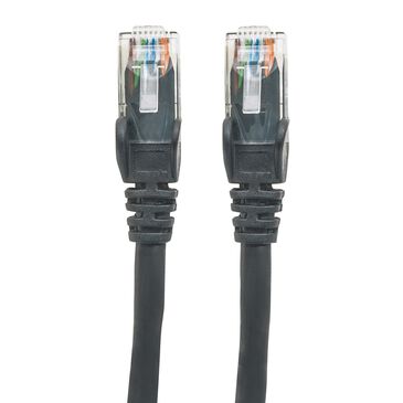 Intellinet 5" Network Cable, Cat6, UTP in Black, , large