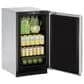 U-Line 3.4 Cu. Ft. Beverage Refrigerator in Stainless Steel, , large