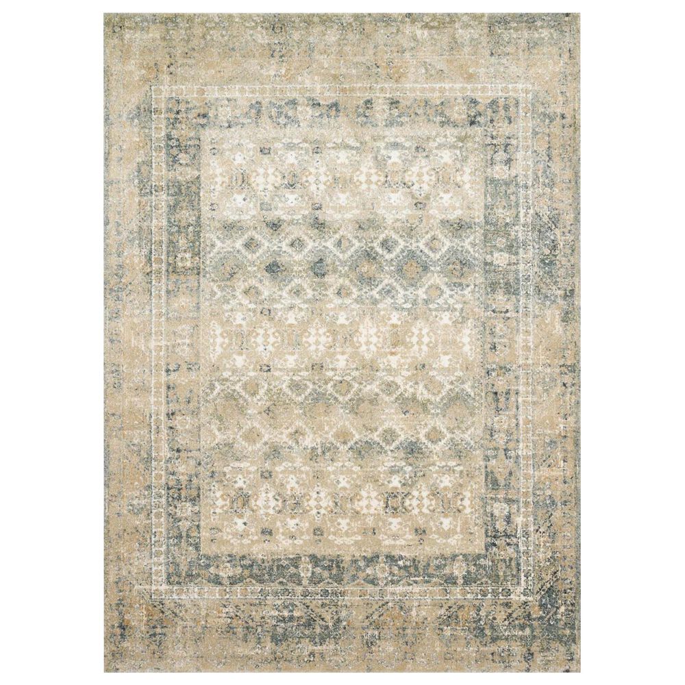 Magnolia Home James JAE-01 9"6" x 13" Sand and Ocean Area Rug, , large