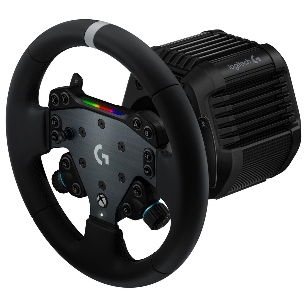Logitech RS50 System 3-Piece Sim Racing Steering Wheel Setup for Xbox|PC in Black, , large