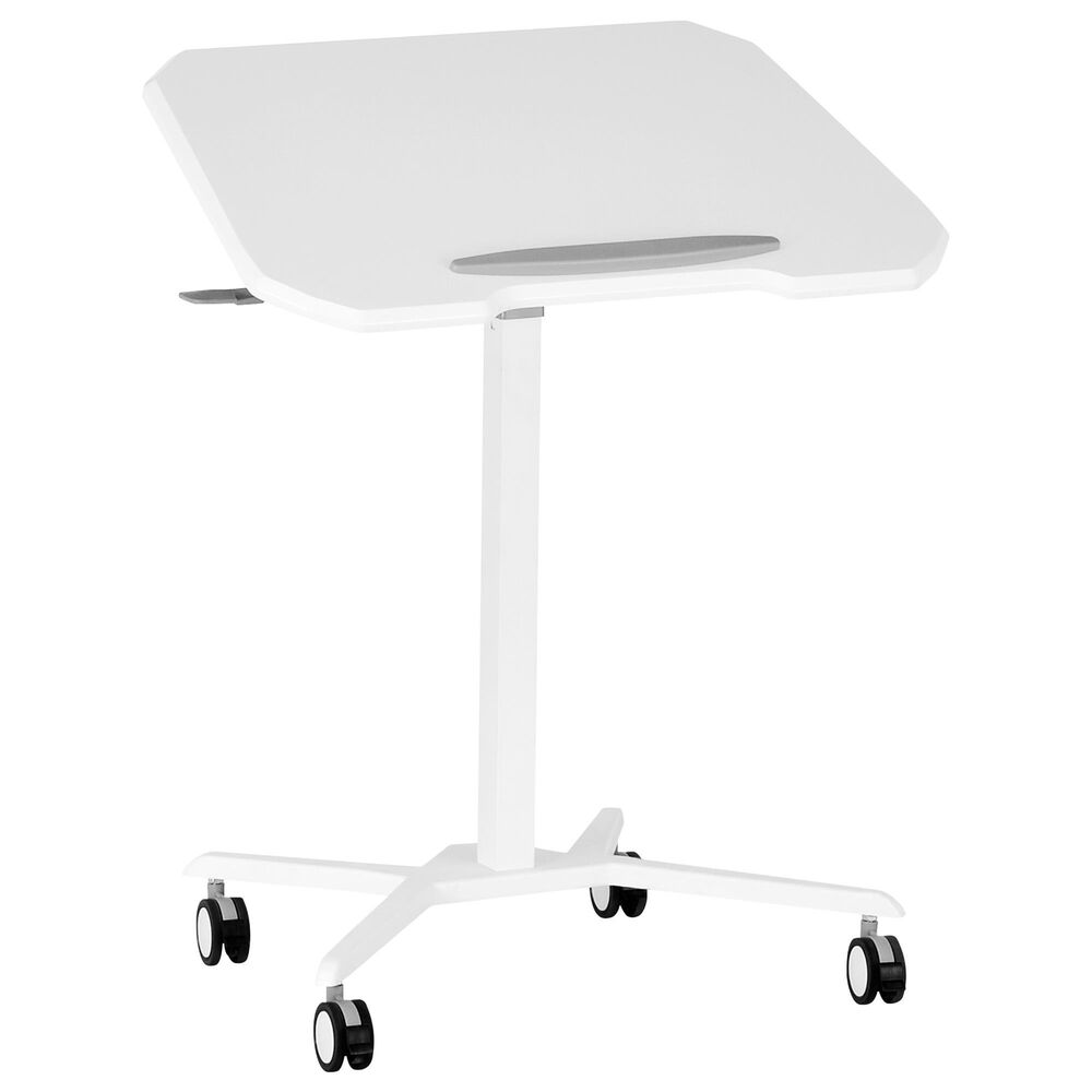 Rta Products Llc Mobile Laptop Computer Stand in White, , large